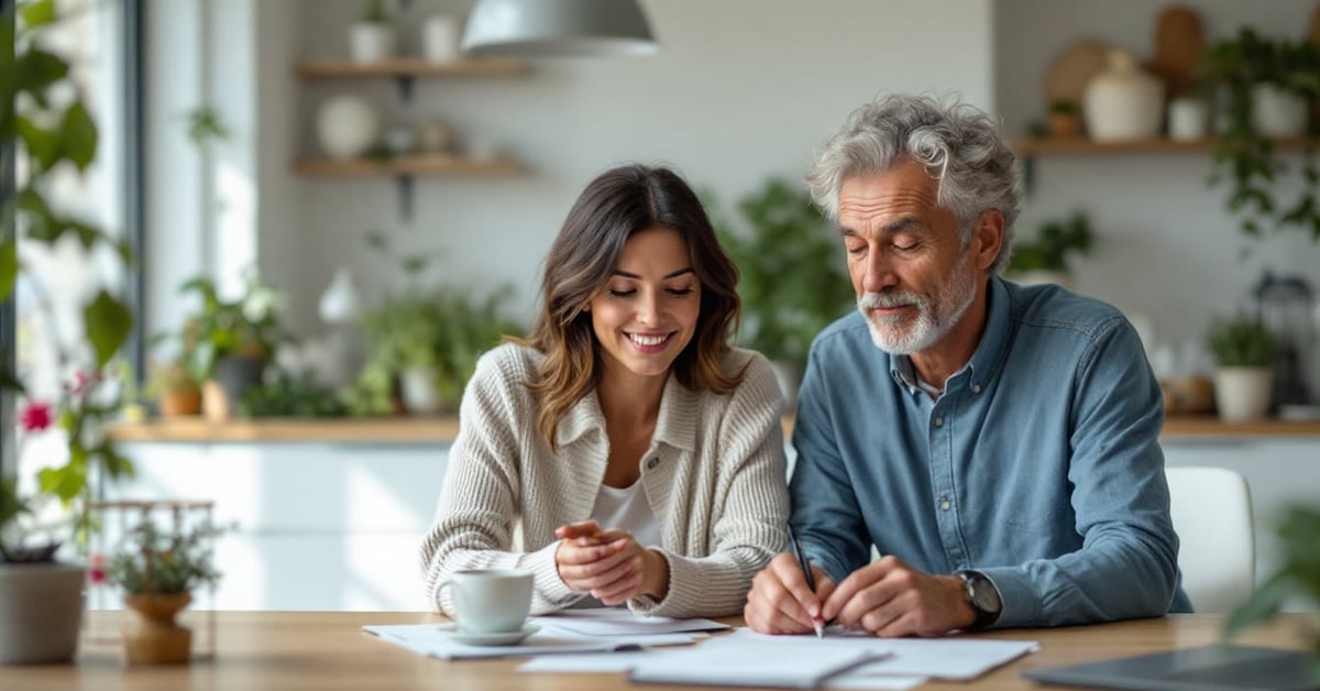 Maison familiale transmise en héritage illustrant les droits de succession immobiliers en France